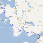Day 2 Greece Patra to Preveza 112 Miles