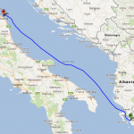 Day 4 Greece Igoumenitsa to Ancona 475 Miles by Ferry