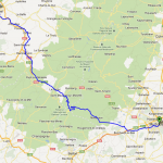 Leg 2 Day 2 Mulhouse to Epinal 75 Miles